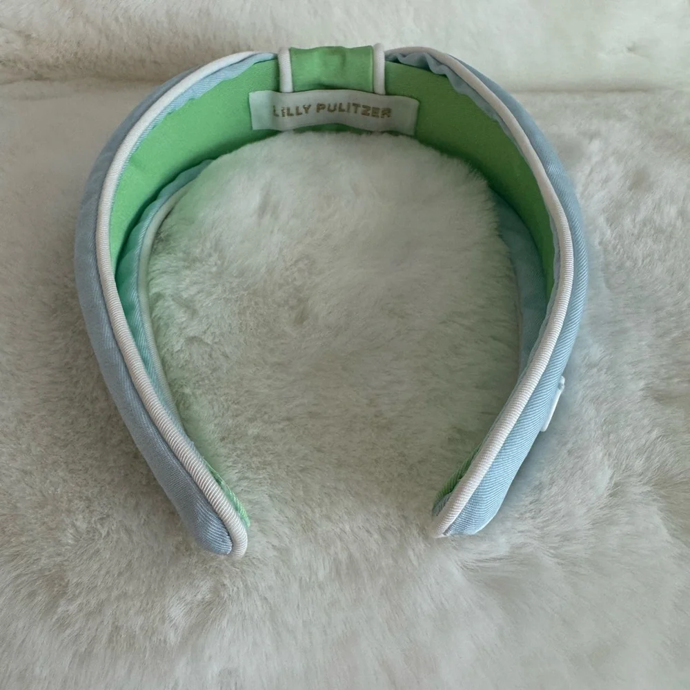 New! Lilly Pulitzer Low Knot Headband - Picture 3 of 3